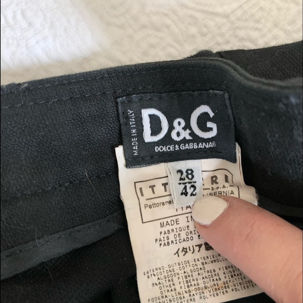 D&G pants size 28